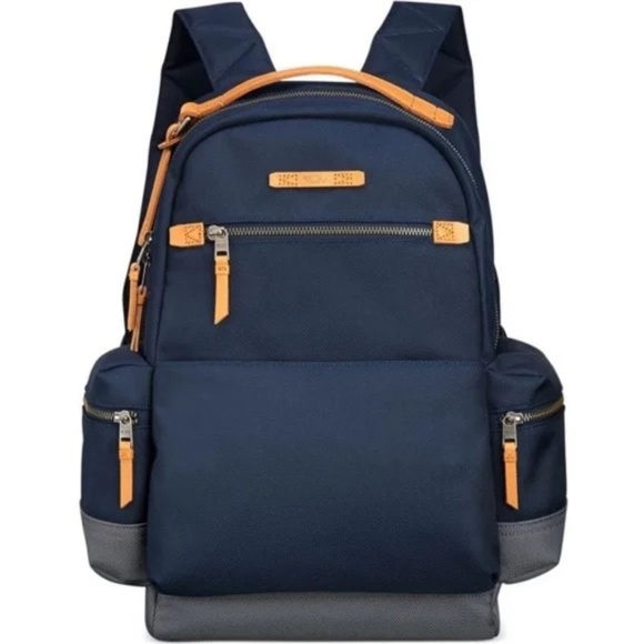 Tumi Dalston Massie Backpack in Navy - Picture 1 of 6